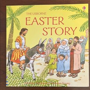Usborne Easter Story Book - Vibrant Yellow Cover